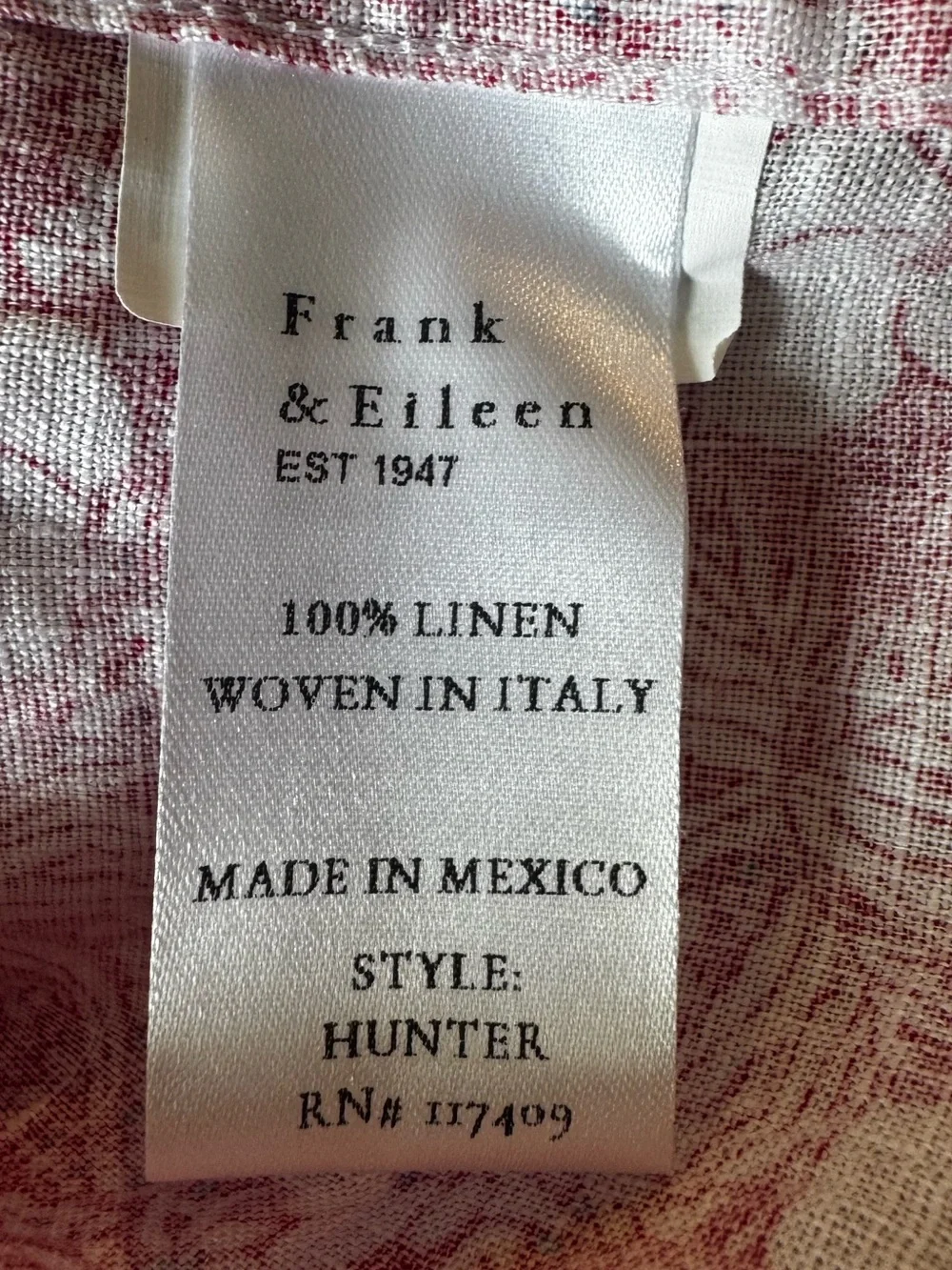 Frank & Eileen hunter quintessential